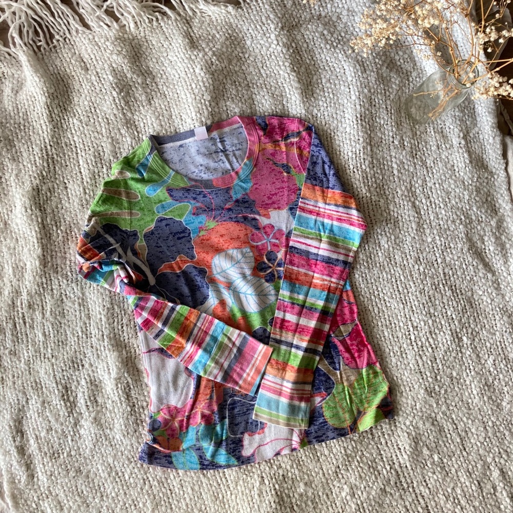 Colorful Sundance Long-sleeve Top